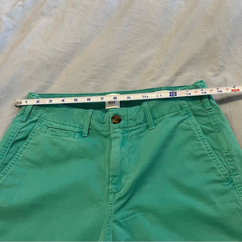 Gap‎ Green Cropped Khaki Pants – Size 0 Petite, NWOT - Picture 9 of 9
